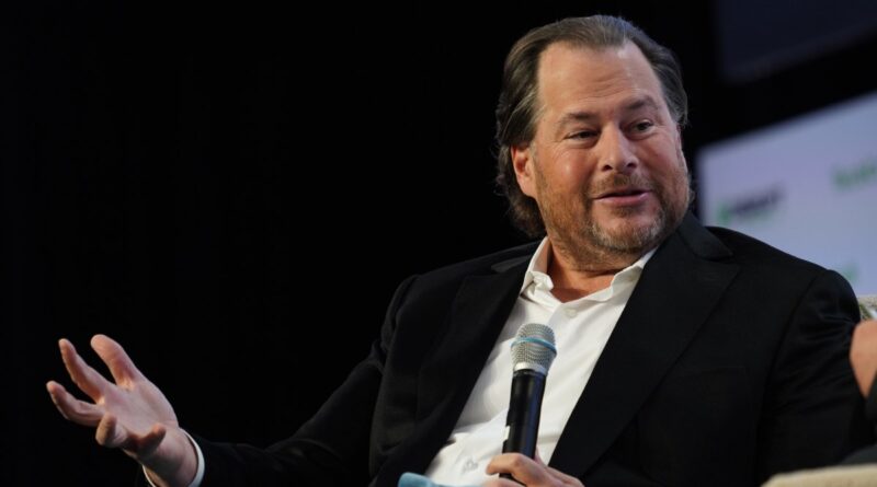 Gadget lover Marc Benioff says his favorite gadget these days is his cars and trucks